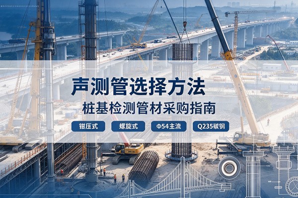 涟水声测管选型标准