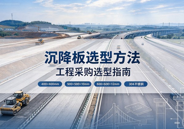 涟水沉降板选择方法