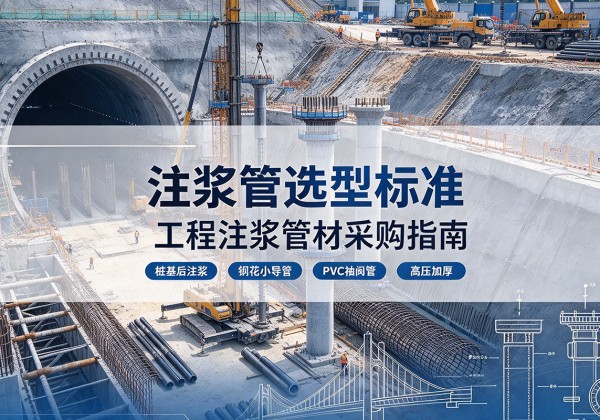 涟水注浆管选型标准